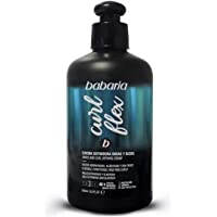 BABARIA B Curl Crema DEFINIDORA Ondas Y RIZOS 250ML Unisex Adulto- Negro- Único